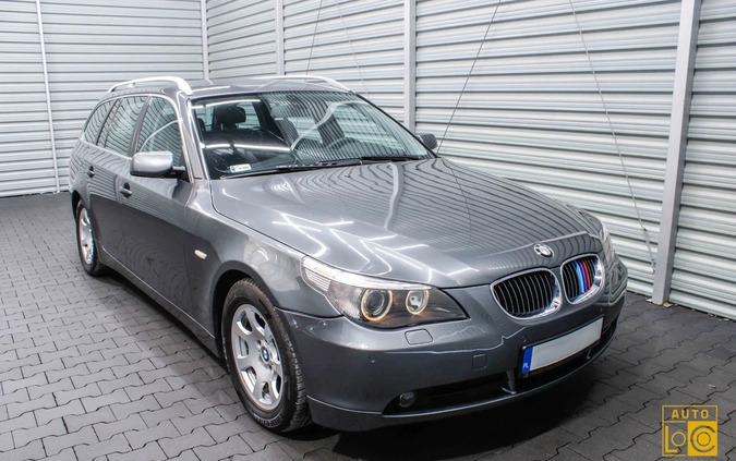 BMW Seria 5 cena 18888 przebieg: 297000, rok produkcji 2005 z Różan małe 407